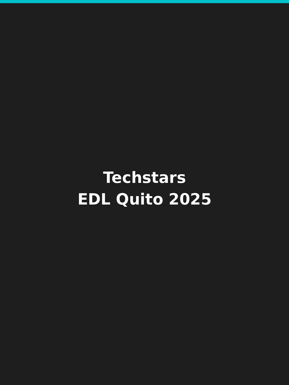 Techstars EDL Quito 2025